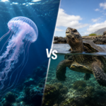 Медуза vs Галапагоска костенурка