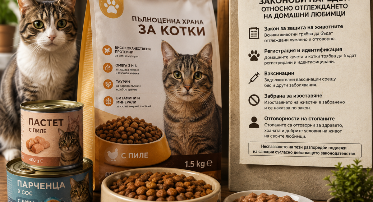 храна за котки