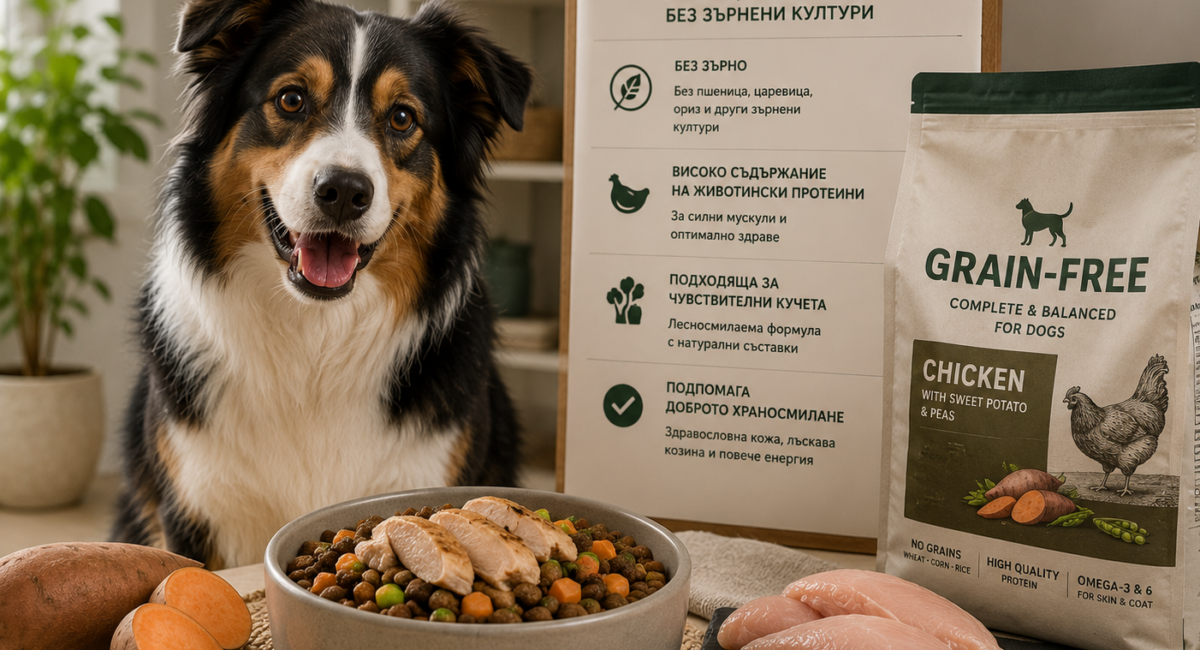 grain-free диета на куче
