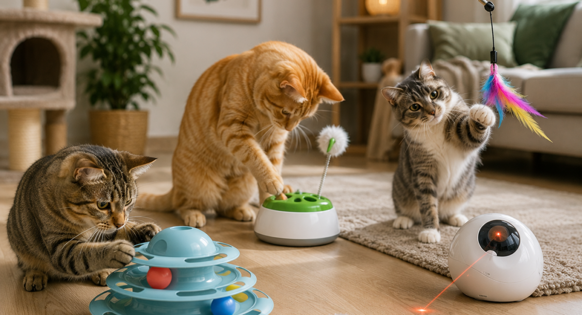 интерактивни играчки за котки