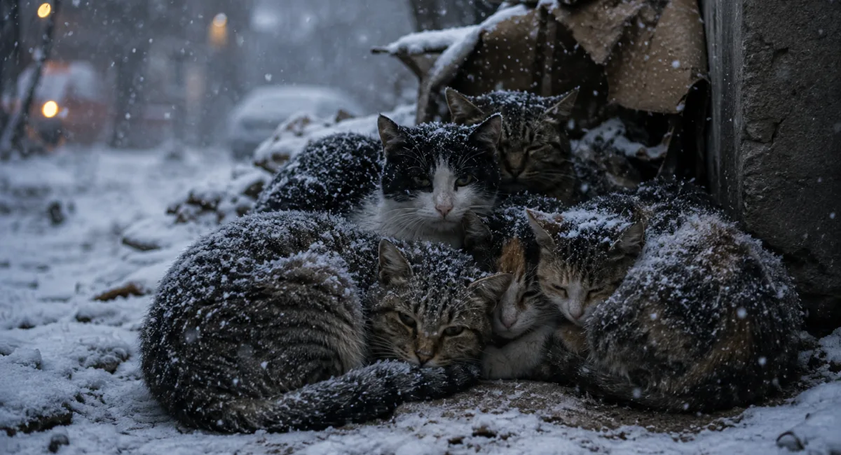 бездомни котки