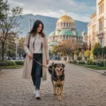 разходка на куче в София