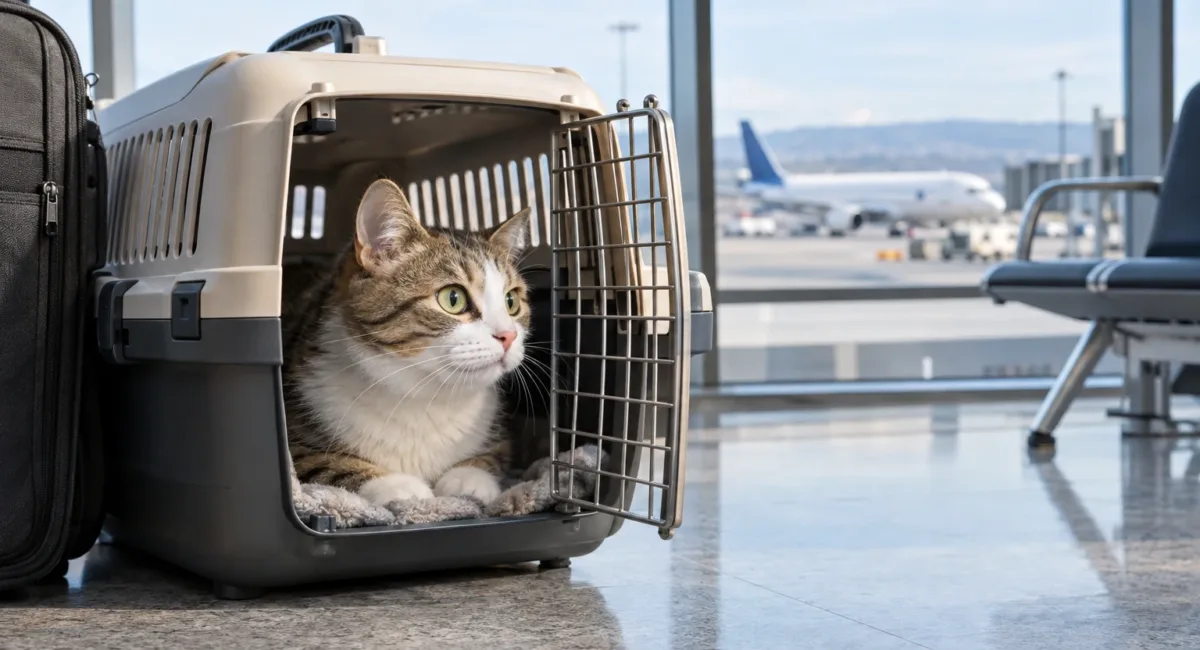 летене с котка - Кога да летим с котка: правила и съвети