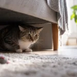 Признаци на стрес при осиновена котка