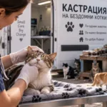 кастрация на бездомни котки